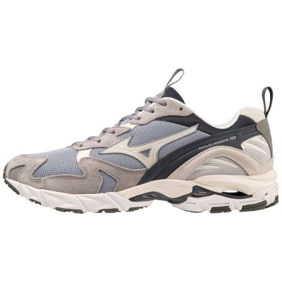 Zapatillas Mizuno WAVE Rider 10 Premium Hombre Grises / Blancos - Chile M546BXCDIH